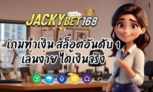 Jacky Bet เกมทำเงิน สล็อตอันดับ 1 เล่นง่าย ได้เงินจริง